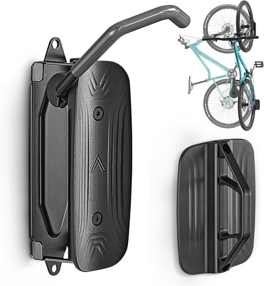 monTEK Swivel Bike Wall Mount – Garage Bike Hanger & Space-Saving Vertical Bike by monTEK