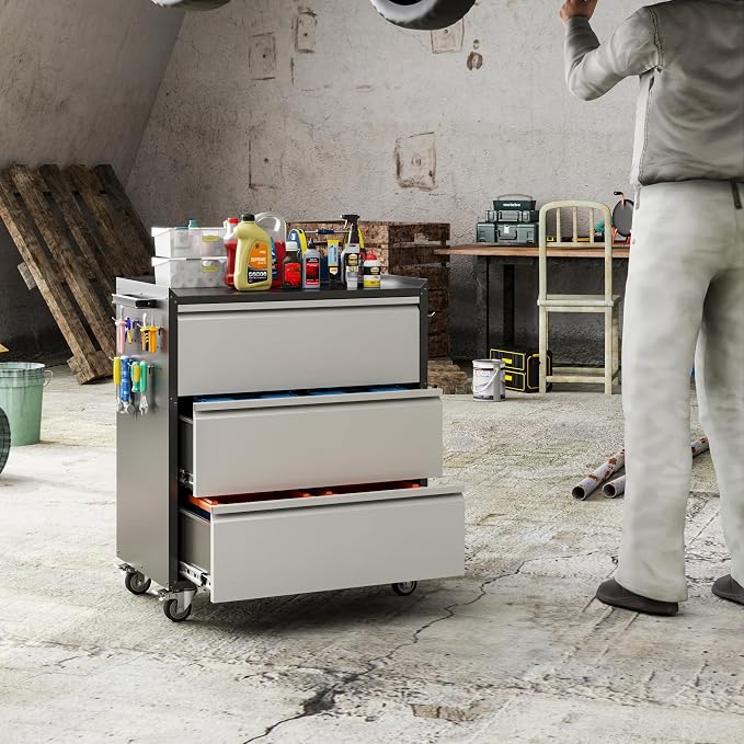 Aobabo Metal Garage Storage Cabinets - Image 7