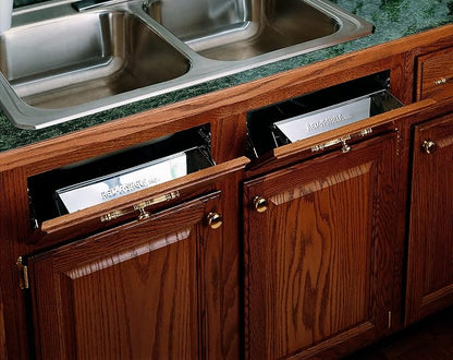 Rev-A-Shelf - 6541-13-52 - 13 in. Stainless Tip Out Sink Front Tray - Image 6