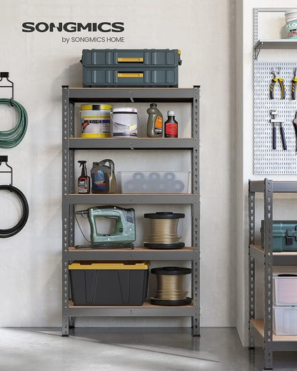 SONGMICS 5-Tier Storage Shelves, Load 2310 lb, Garage Storage, Boltless Assembly - Image 2