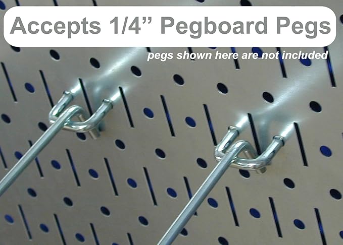 Wall Control 30-WRK-400GB Standard Workbench Metal Pegboard Tool Organizer - Image 3