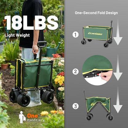 EchoSmile Collapsible Wagon Cart - Image 5