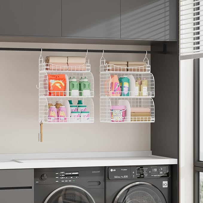 SWTYMIKI Hanging Closet Organizer Storage - Image 7
