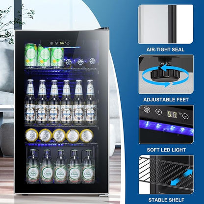 Antarctic Star Beverage Refrigerator -120 Can Mini Fridge - Image 5
