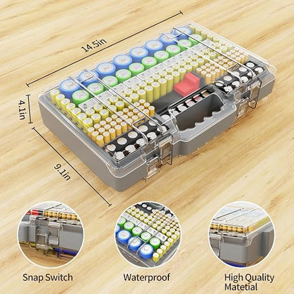 Battery Organizer Storage Holder Box Case - Image 6