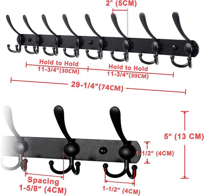 Dseap Coat Rack Wall Mount - Image 7