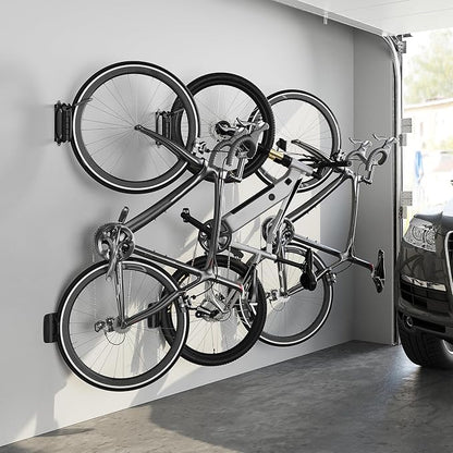 monTEK Swivel Bike Wall Mount – Garage Bike Hanger & Space-Saving Vertical Bike - Image 7