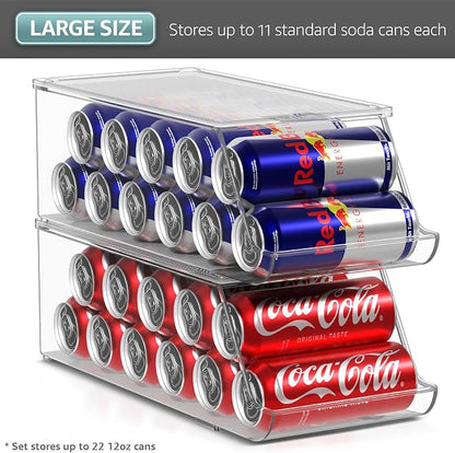Sorbus Skinny Soda Can Organizer - Image 6