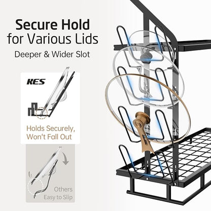 KES 30-Inch Pot Rack Wall Mounted - Image 4