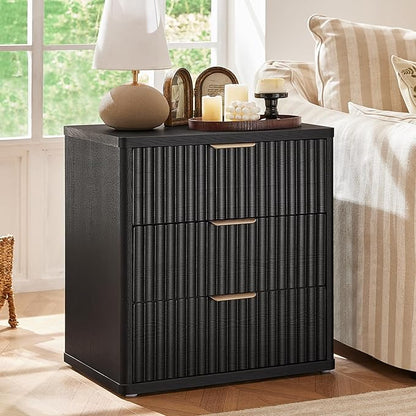 LEYAOYAO 23" Wide Fluted Night Stand - Image 4