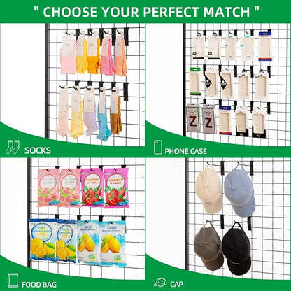 10Inch Gridwall Hooks, Grid Panel Hanging Hooks - Image 6