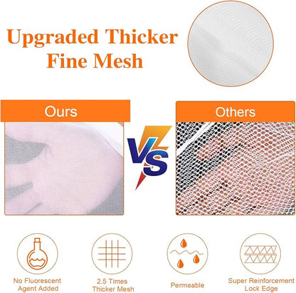 Reusable Mesh Laundry Bags, Delicates Garment Washing Bags - Image 5