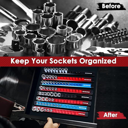 3/8" Magnetic Socket Holder Organizer - Image 7