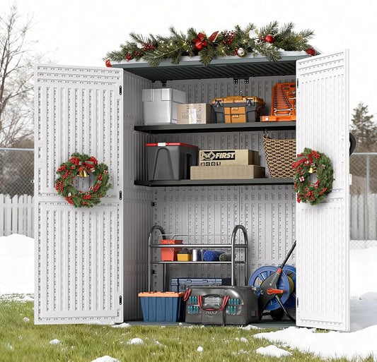 EHHLY Vertical Resin Storage Shed by EHHLY