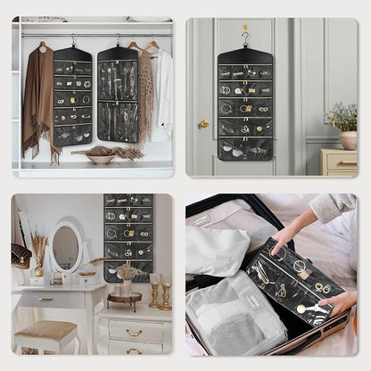 CHICECO Travel Jewelry Holder Organizer, Hanging Jewelry Organizer Storage - Image 5