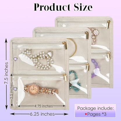 Travel Jewelry Organizer Case, Small Jewelry Bags - Image 2