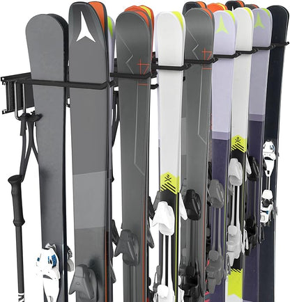 Ultrawall Ski Rack, Wall Mounted Ski Storage - Image 4