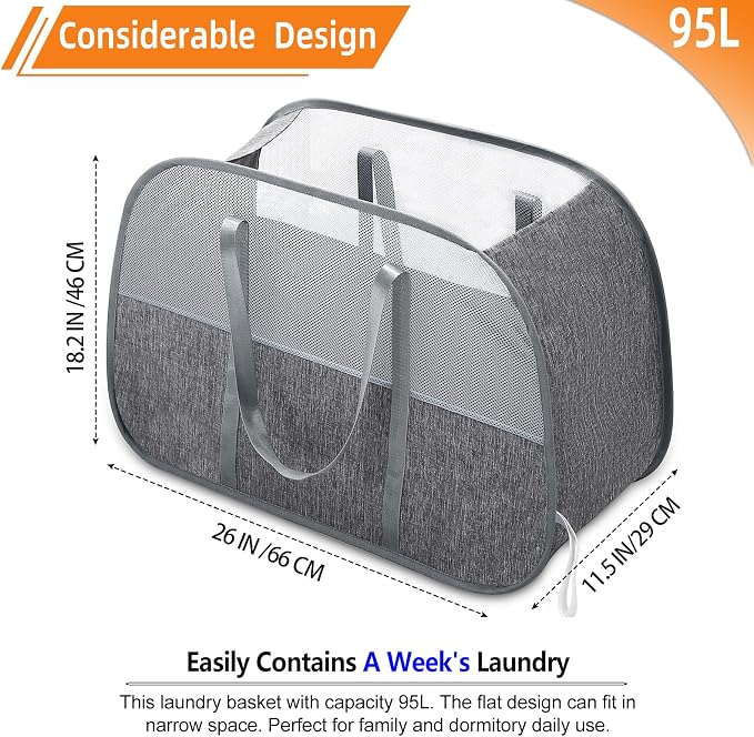 Collapsible Laundry Baskets - Image 3