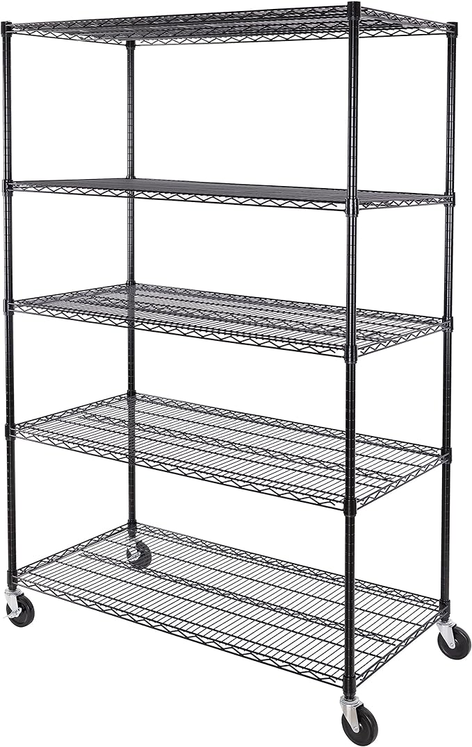 Seville Classics UltraDurable Heavy Duty NSF Solid Steel Wire Rack Storage Unit by SevilleClassics