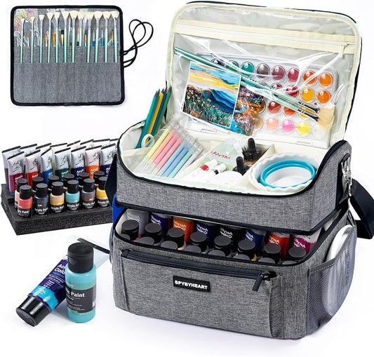 Acrylic Paint Organizer Bag by SFYBYHEART