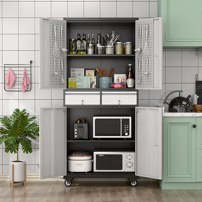 Aobabo Metal Storage Cabinet - Image 2