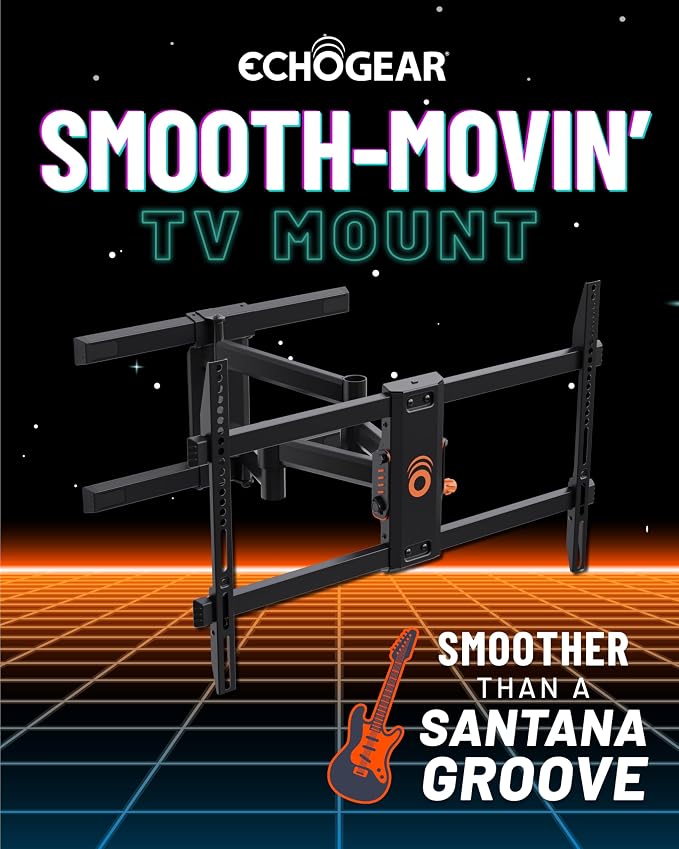 ECHOGEAR Full Motion Articulating TV Wall Mount Bracket - Image 2