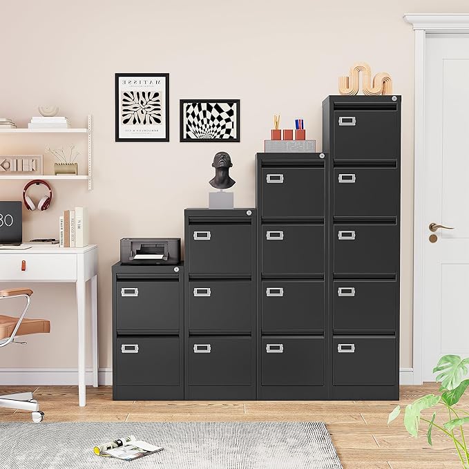 SISESOL 5 Drawer File Cabinet - Image 4