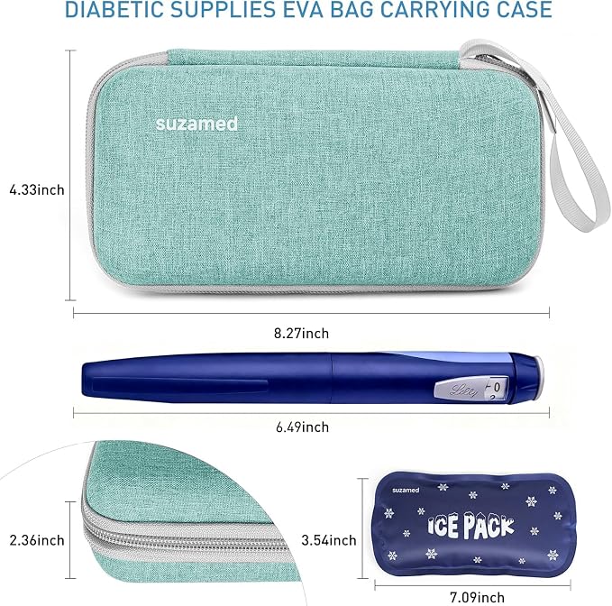 Insulin Cooler Travel Case, EVA Insulation Travel Medicine Kit - Image 5
