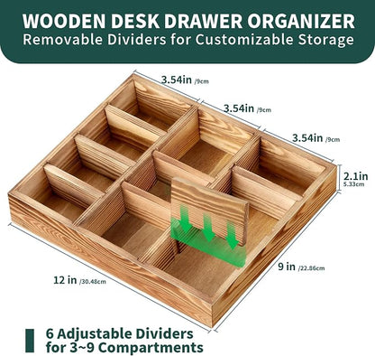 Desk Drawer Organizer Tray - Image 3