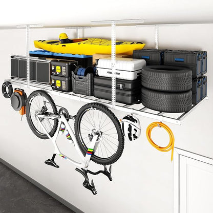 FLEXIMOUNTS 4x8 Overhead Garage Storage Rack by FLEXIMOUNTS