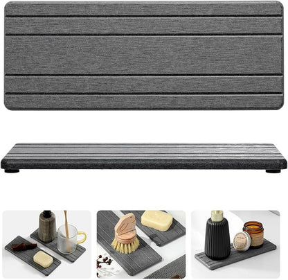 2PCS Diatomite Quick Stone Drying Tray Mat - Image 8