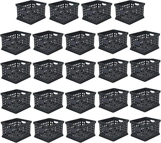 Sterilite Stackable Plastic Storage Crate Bin Organizer File Box by Sterilite