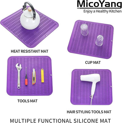 Silicone Dish Drying Mat for Multiple Usage, Easy clean, Eco-friendly, - Image 4