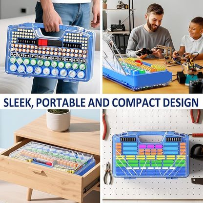 Battery Organizer Storage Holder Box Case - Image 7