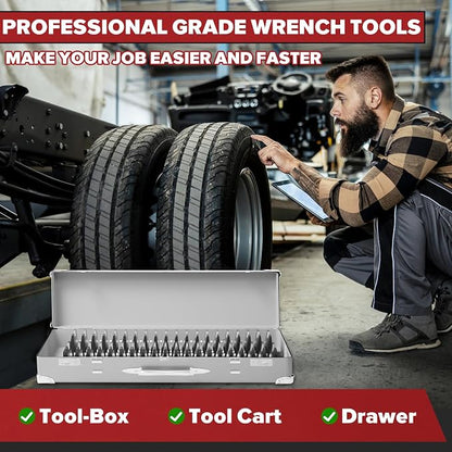 40PCS Modular Wrench Organizer Wrench Holder - Image 8