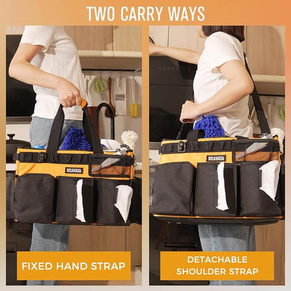 Wearable Cleaning Caddy Bag, Cleaning Caddy Supplies Organizer - Image 6