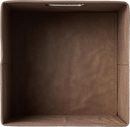 Amazon Basics Collapsible Cube Storage Organizer Bins, 10.5 x 10.5 x 11 inches - Image 3
