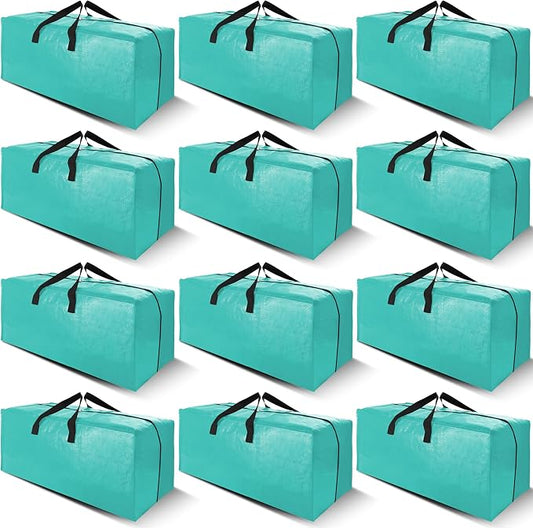 Cosy Family 12 Pack Heavy Duty Extra Large Moving Bags by Cosy+Family