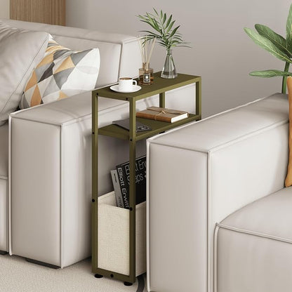 Narrow Side Table, Slim End Tables - Image 4
