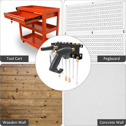 UNITEDPOWER Pressure Washer Gun Holder，Wall Mount Foam Cannon Holder，Tool - Image 7