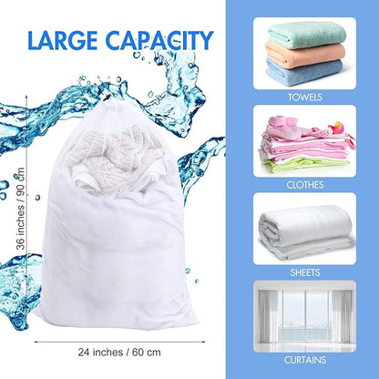 Berlune 30 Pack 24 x 36 Inches Large Mesh Bags - Image 2