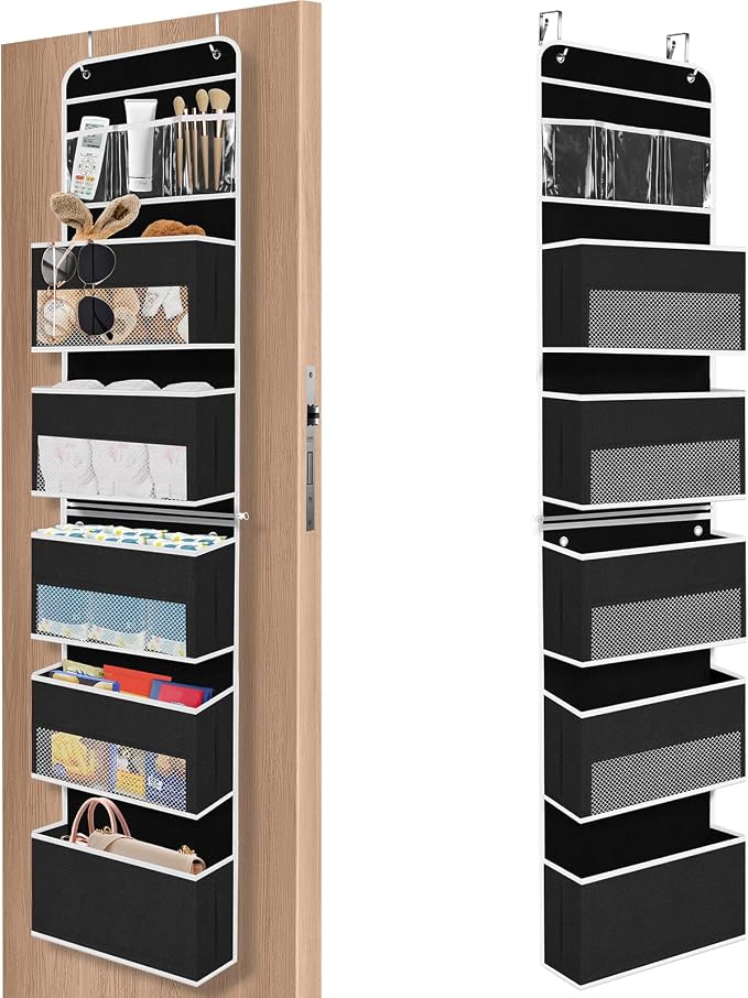 6-Tier Over The Door Organizer Hanging Storage Organizers by SpaceHacks