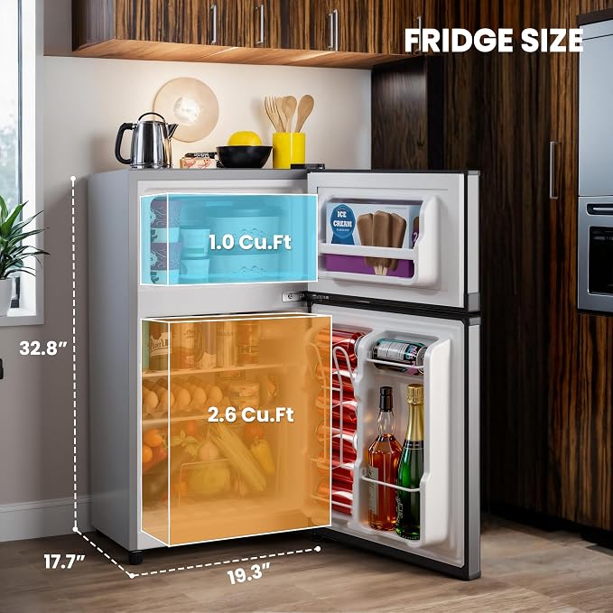 Manastin 3.6 Cu.Ft Mini Fridge - Image 2