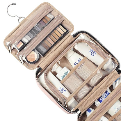 NISHEL Travel Toiletry Bag for women, Portable Hanging Organizer for - Image 4