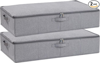 Underbed Storage Organizers, 31.5 x 15.7 x 5.9 Inch Container Bags by YheenLf