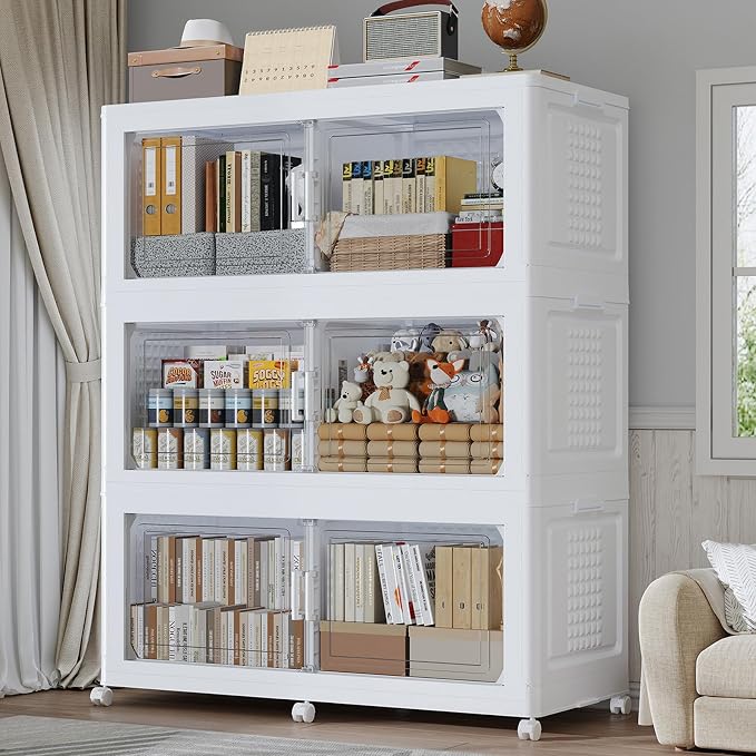 120Gal Stackable Storage Bins by KUYIGAME