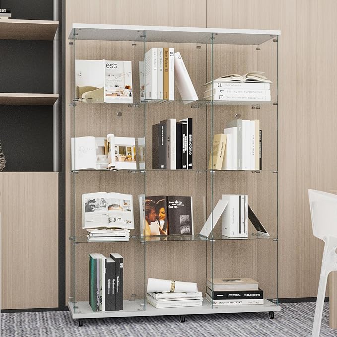Beauty4U Glass Display Cabinet - Image 7