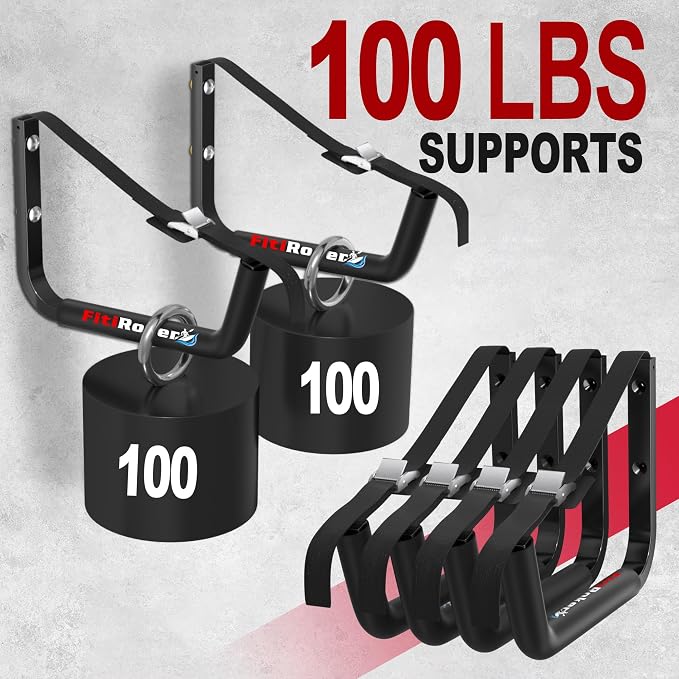 Kayak Storage Rack – 100LB Heavy Duty Kayak Wall Mount - Image 6