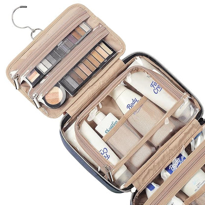 NISHEL Travel Toiletry Bag for women, Portable Hanging Organizer for - Image 4
