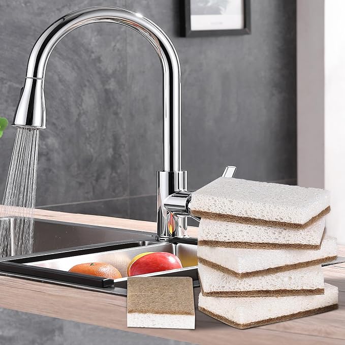 Natural Dish Sponges 16 Pack - Image 6
